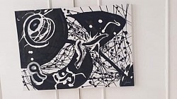 Painting done by Jacques is up for sale.